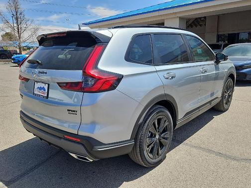 Solar Silver Metallic 2026 Honda CR-V Hybrid Sport Touring