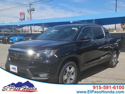 Crystal Black Pearl 2026 Honda Ridgeline RTL