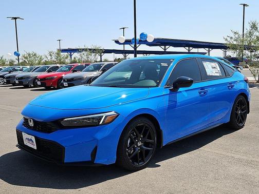 Boost Blue Pearl 2026 Honda Civic Sport