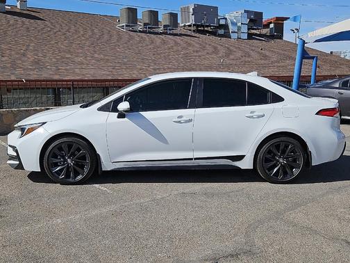 White 2025 Toyota Corolla SE