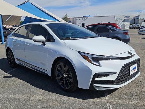 White 2025 Toyota Corolla SE