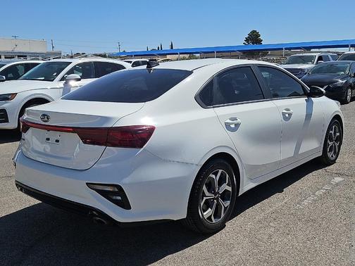 Clear White 2020 Kia Forte LXS