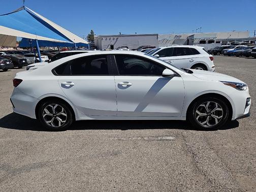 Clear White 2020 Kia Forte LXS