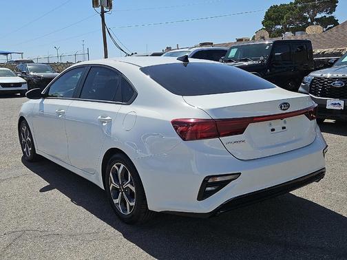 Clear White 2020 Kia Forte LXS