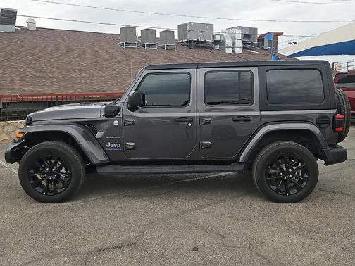 Granite Crystal Clearcoat Metallic 2023 Jeep Wrangler 4xe Sahara