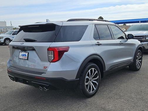 Silver Metallic 2020 Ford Explorer ST