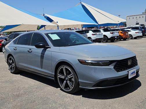 Urban Gray Pearl 2024 Honda Accord Hybrid Sport