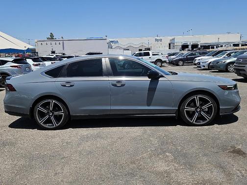 Urban Gray Pearl 2024 Honda Accord Hybrid Sport