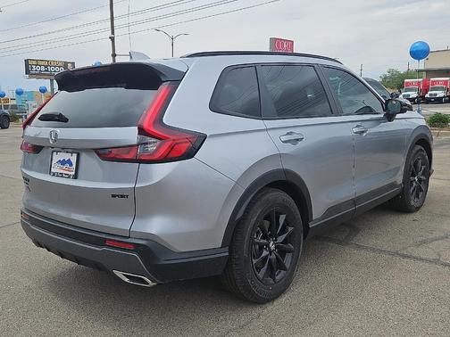 Solar Silver Metallic 2026 Honda CR-V Hybrid Sport-L
