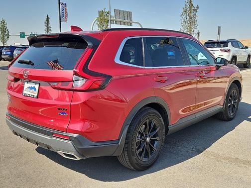Radiant Red Metallic 2024 Honda CR-V Hybrid Sport-L
