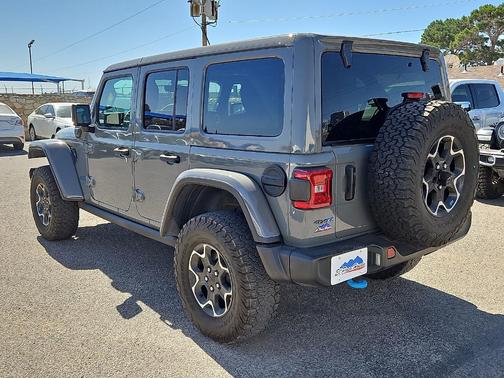 Sting Gray Clearcoat 2023 Jeep Wrangler 4xe Rubicon