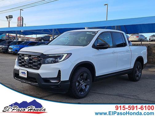 Platinum White Pearl 2026 Honda Ridgeline TrailSport