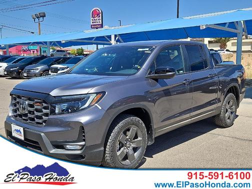 Modern Steel Metallic 2026 Honda Ridgeline TrailSport
