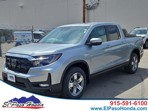 Solar Silver Metallic 2026 Honda Ridgeline RTL