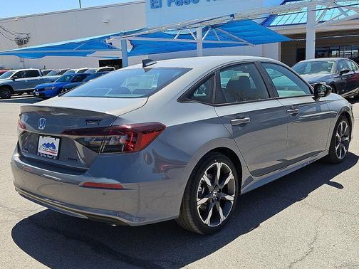 Urban Gray Pearl 2026 Honda Civic Hybrid Sport Touring
