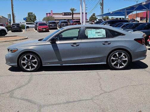 Urban Gray Pearl 2026 Honda Civic Hybrid Sport Touring
