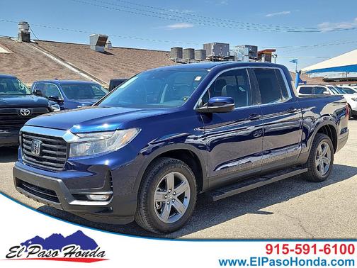 Obsidian Blue Pearl 2022 Honda Ridgeline RTL