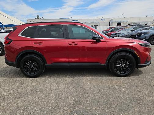 Radiant Red Metallic 2024 Honda CR-V Hybrid Sport