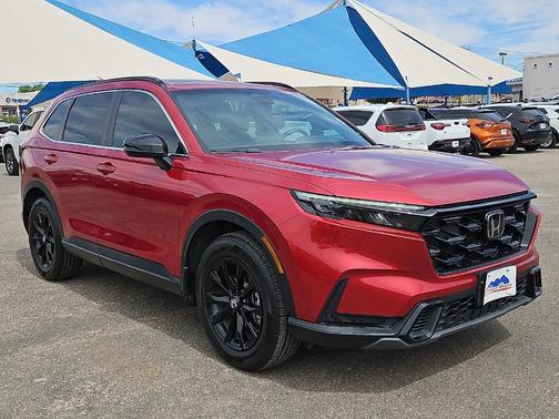 Radiant Red Metallic 2024 Honda CR-V Hybrid Sport