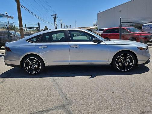 Solar Silver Metallic 2026 Honda Accord Hybrid Sport
