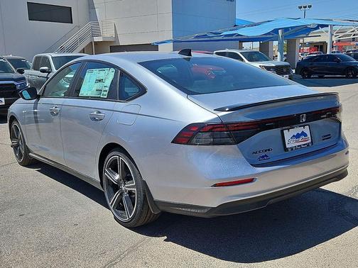 Solar Silver Metallic 2026 Honda Accord Hybrid Sport