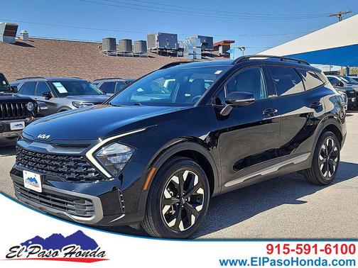 Ebony Black 2023 Kia Sportage X-Line