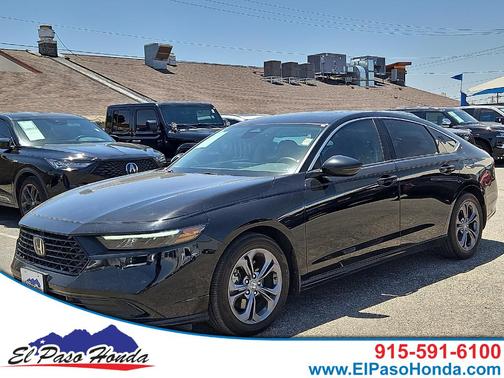 Crystal Black Pearl 2024 Honda Accord Hybrid EX-L