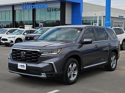 Modern Steel Metallic 2025 Honda Pilot EX-L