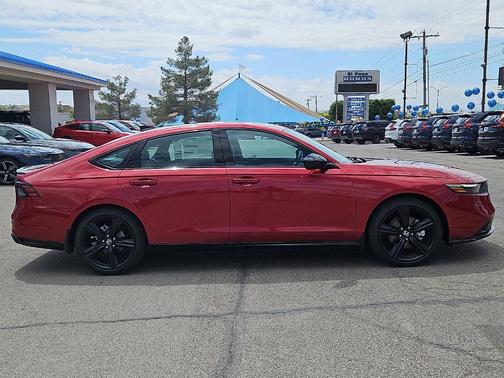 Radiant Red Metallic 2026 Honda Accord Hybrid Sport-L