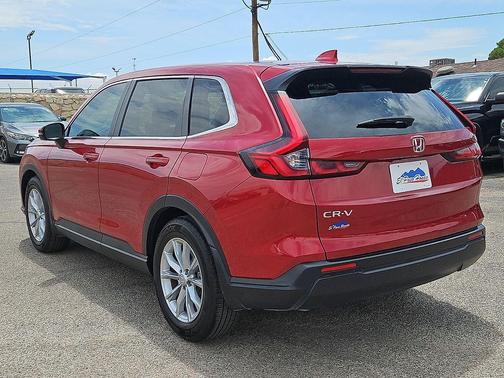 Radiant Red Metallic 2025 Honda CR-V EX