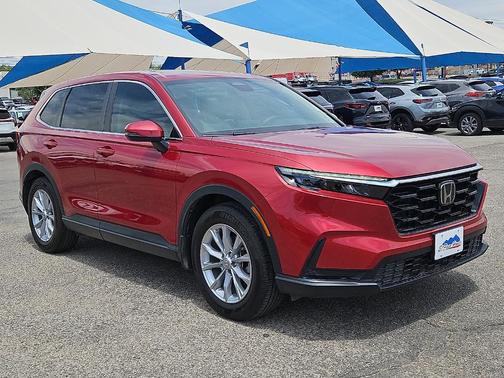 Radiant Red Metallic 2025 Honda CR-V EX