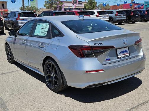 Solar Silver Metallic 2026 Honda Civic Sport