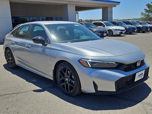 Solar Silver Metallic 2026 Honda Civic Sport