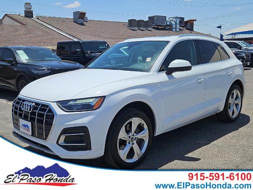 Ibis White 2021 Audi Q5 40 Premium Plus