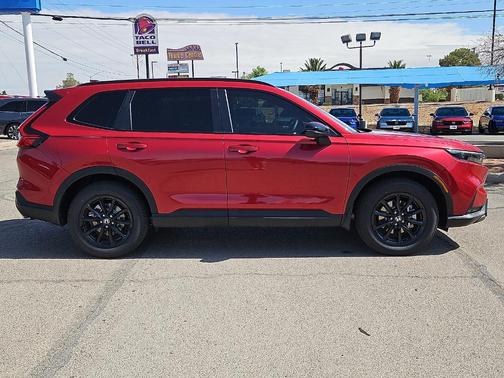 Radiant Red Metallic 2026 Honda CR-V Hybrid Sport