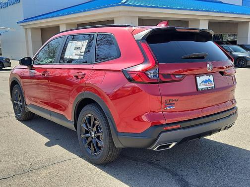 Radiant Red Metallic 2026 Honda CR-V Hybrid Sport