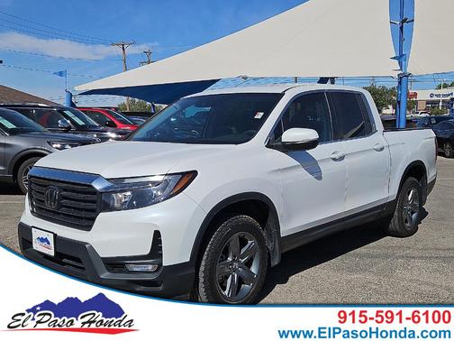 Platinum White Pearl 2023 Honda Ridgeline RTL