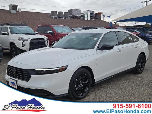 Platinum White Pearl 2025 Honda Accord SE