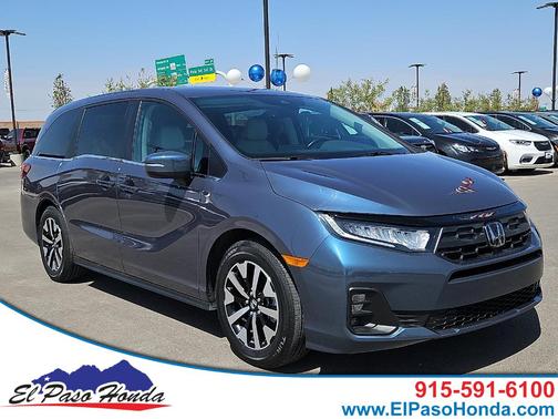 Crystal Black Pearl 2025 Honda Odyssey EX-L