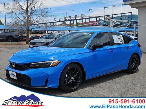 Boost Blue Pearl 2026 Honda Civic Sport