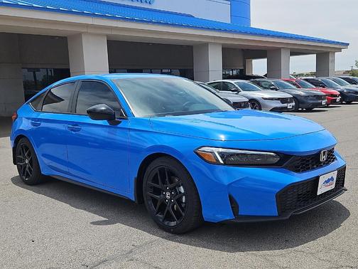 Boost Blue Pearl 2026 Honda Civic Sport