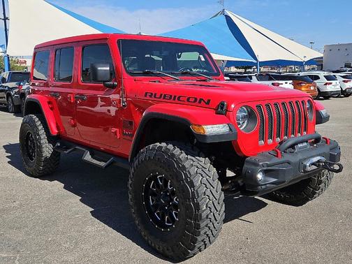Firecracker Red Clearcoat 2020 Jeep Wrangler Unlimited Rubicon
