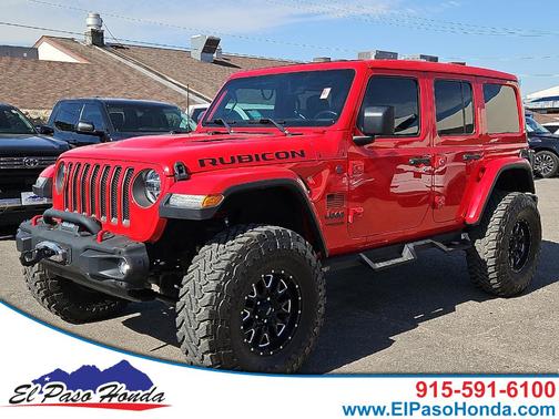 Firecracker Red Clearcoat 2020 Jeep Wrangler Unlimited Rubicon