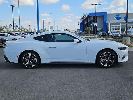 Oxford White 2025 Ford Mustang EcoBoost Premium