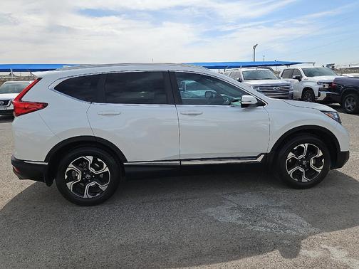 White Diamond Pearl 2018 Honda CR-V Touring