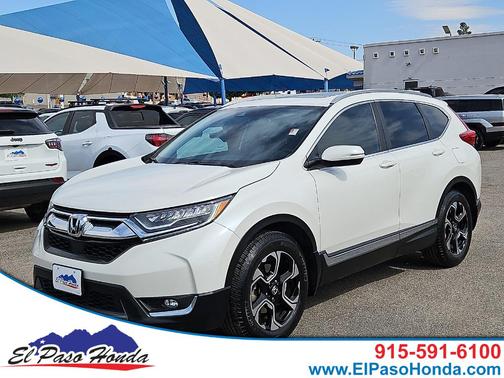 White Diamond Pearl 2018 Honda CR-V Touring