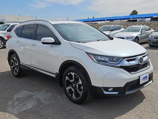 White Diamond Pearl 2018 Honda CR-V Touring
