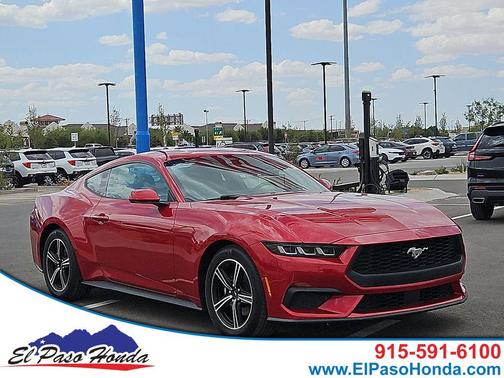 Red Metallic 2024 Ford Mustang EcoBoost
