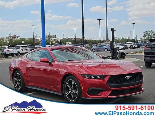 Red Metallic 2024 Ford Mustang EcoBoost