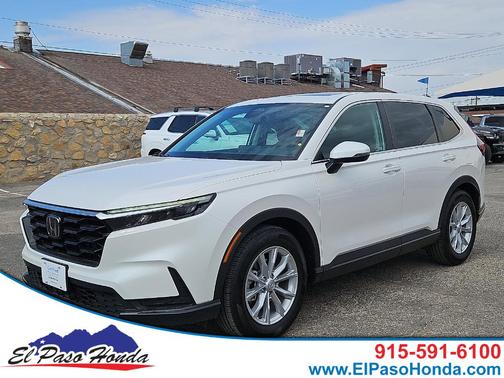 Platinum White Pearl 2025 Honda CR-V EX
